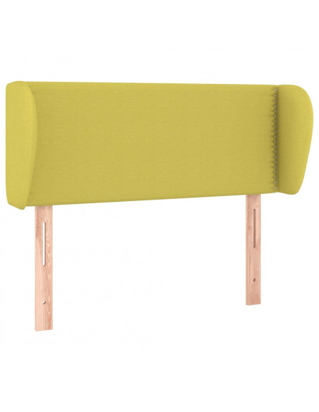 Testiera ad Orecchio Verde 83 x 23 x 78/88 cm in Similpelle