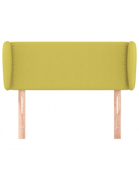 Testiera ad Orecchio Verde 83 x 23 x 78/88 cm in Similpelle