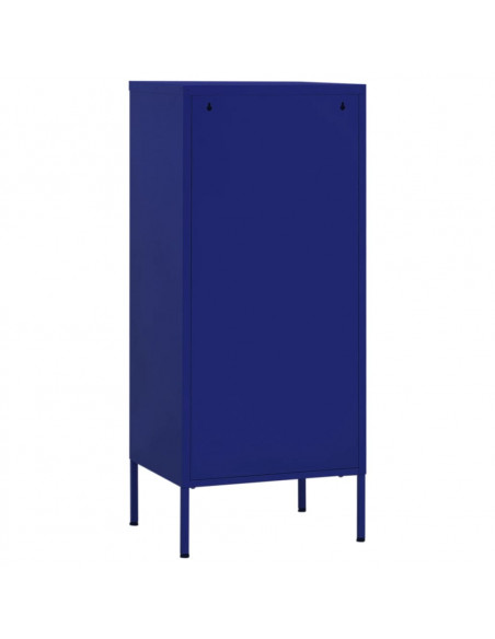Armadietto Blu Marino 42,5x35x101,5 cm in Acciaio