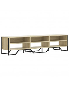 Mobile Porta TV Rovere Sonoma 180x34x41 cm Legno Multistrato 2