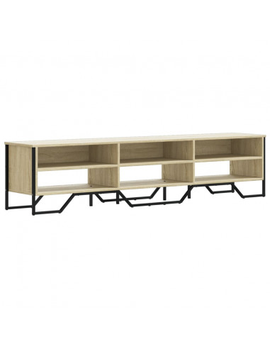 Mobile Porta TV Rovere Sonoma 180x34x41 cm Legno Multistrato