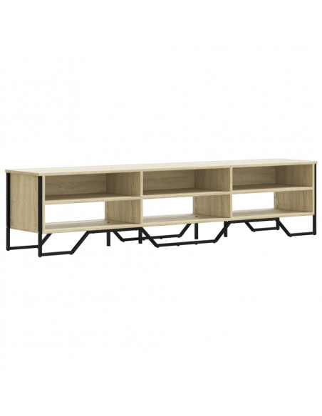 Mobile Porta TV Rovere Sonoma 180x34x41 cm Legno Multistrato