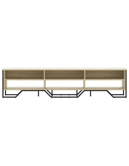 Mobile Porta TV Rovere Sonoma 180x34x41 cm Legno Multistrato