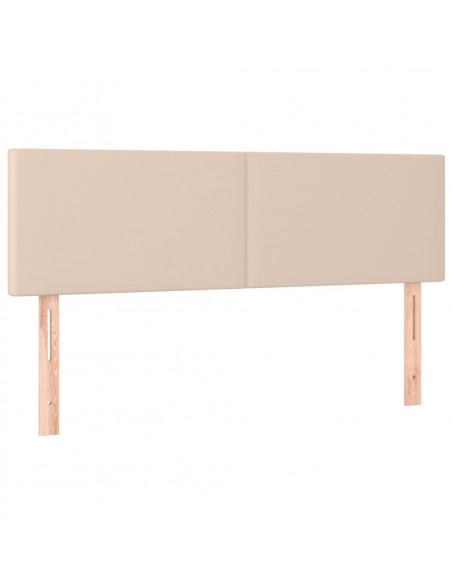 Testiere 2 pz Cappuccino 72x5x78/88 cm in Similpelle
