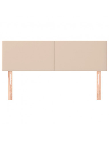 Testiere 2 pz Cappuccino 72x5x78/88 cm in Similpelle