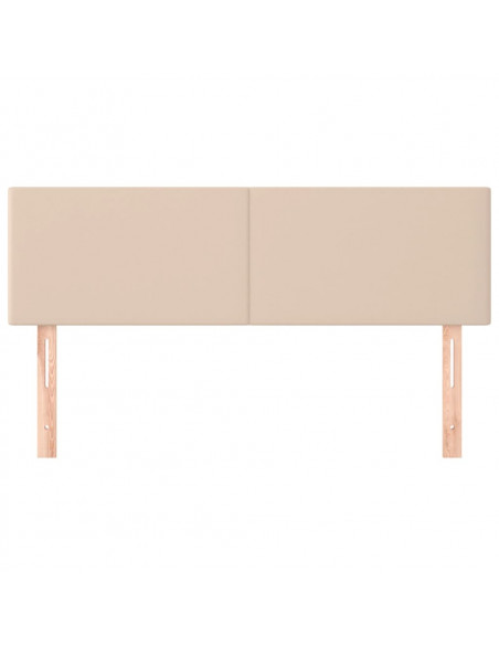 Testiere 2 pz Cappuccino 72x5x78/88 cm in Similpelle