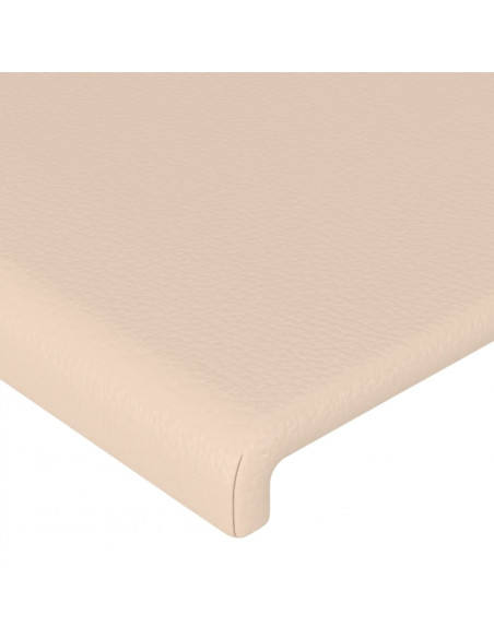 Testiere 2 pz Cappuccino 72x5x78/88 cm in Similpelle