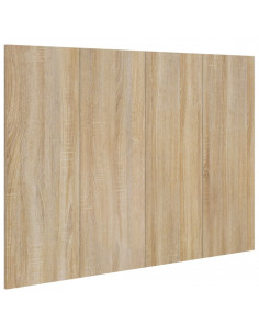 Testiera Letto Rovere Sonoma 120x1,5x80 cm in Legno Multistrato 2