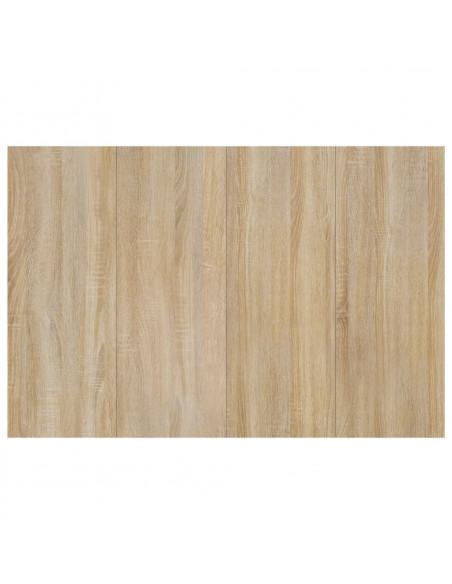 Testiera Letto Rovere Sonoma 120x1,5x80 cm in Legno Multistrato
