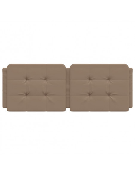 Cuscino Testiera Cappuccino 140 cm in Similpelle