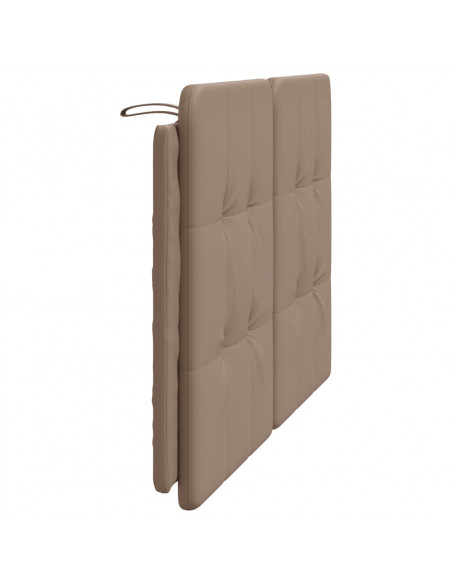 Cuscino Testiera Cappuccino 140 cm in Similpelle