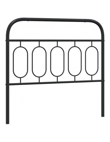 Testiera in Metallo Nero 100 cm