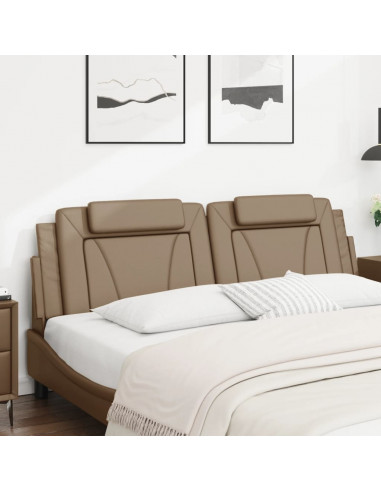 Cuscino Testiera Cappuccino 180 cm in Similpelle