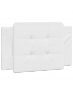 Cuscino Testiera Bianco 80 cm in Similpelle 2