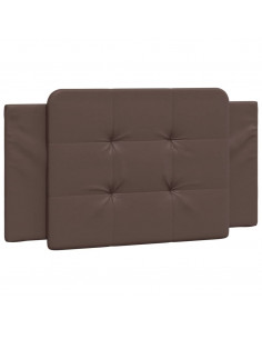 Cuscino Testiera Marrone 100 cm in Similpelle 2