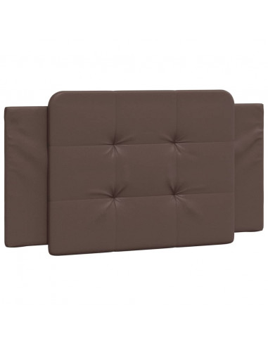 Cuscino Testiera Marrone 100 cm in Similpelle