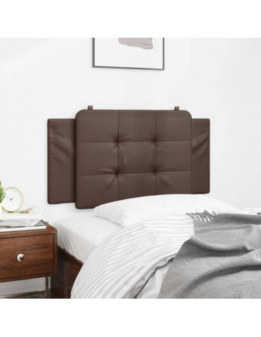 Cuscino Testiera Marrone 100 cm in Similpelle