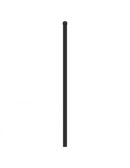 Testiera Sonoma 90 cm in Legno Multistrato e Acciaio