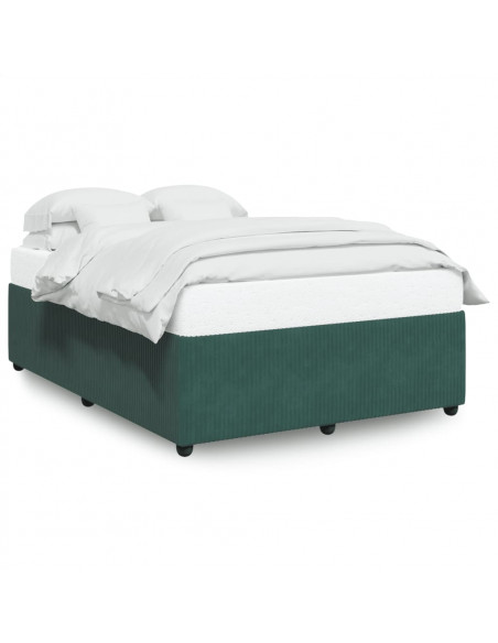 Giroletto Verde Scuro 140x190 cm in Velluto