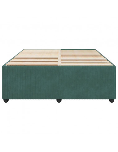 Giroletto Verde Scuro 140x190 cm in Velluto