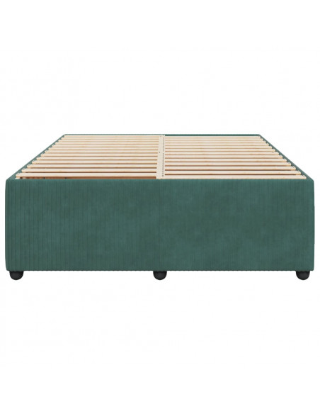 Giroletto Verde Scuro 140x190 cm in Velluto