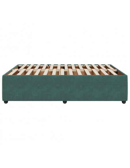 Giroletto Verde Scuro 140x190 cm in Velluto