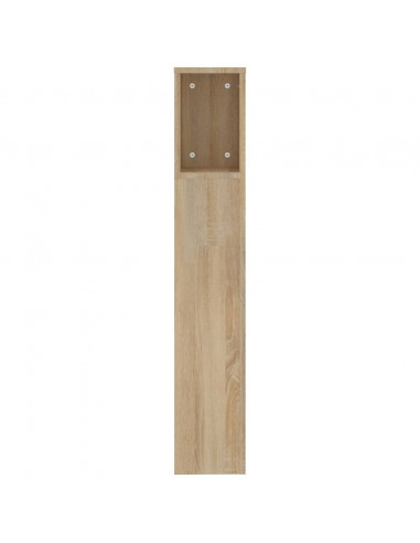Testiera con Scomparti Rovere Sonoma 200x18,5x104,5 cm