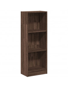 Libreria Rovere Marrone 40x24x109 cm in Truciolato 2