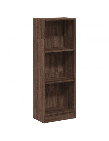 Libreria Rovere Marrone 40x24x109 cm in Truciolato
