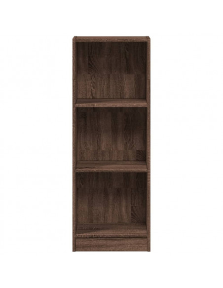 Libreria Rovere Marrone 40x24x109 cm in Truciolato