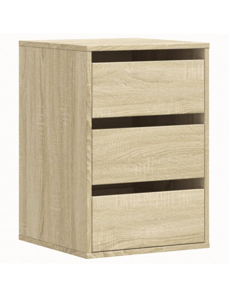Cassettiera Angolare Rovere Sonoma 40x41x58cm Legno Multistrato