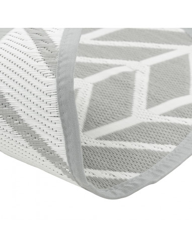 Tappeto da Esterno ARAKIL Grigio Ø200 cm in PP