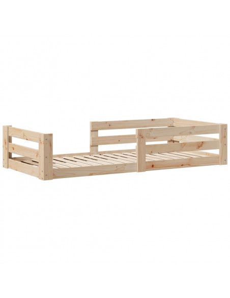 Letto senza Materasso 70x140 cm in Legno di Pino