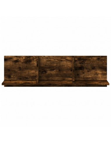 Mobile a Parete 100x16,5x30 cm Rovere Fumo in Truciolato