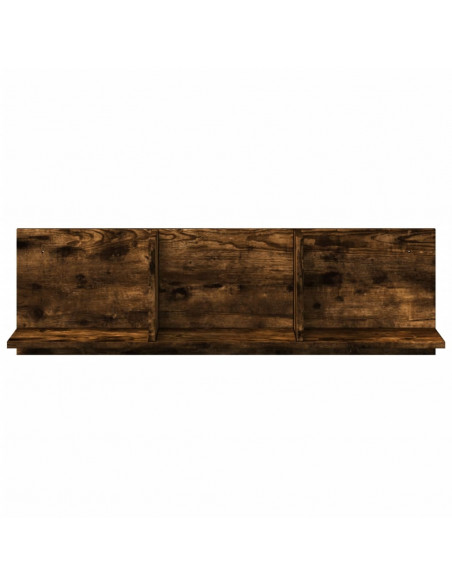 Mobile a Parete 100x16,5x30 cm Rovere Fumo in Truciolato
