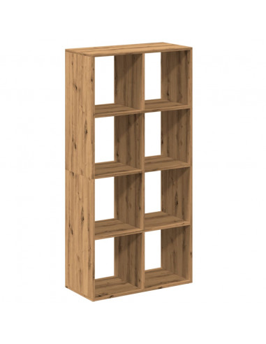 Libreria Divisorio Rovere Artigianale 69,5x29x137,5 Truciolato