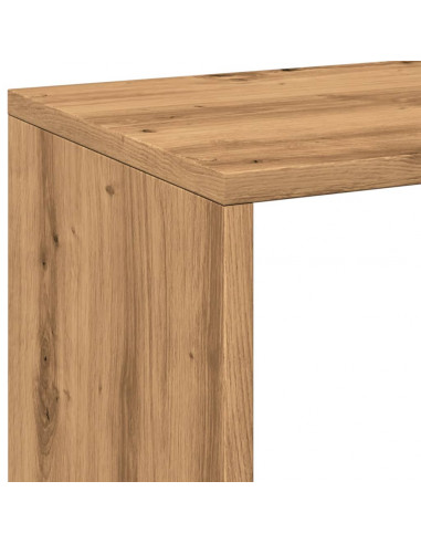 Libreria Divisorio Rovere Artigianale 69,5x29x137,5 Truciolato