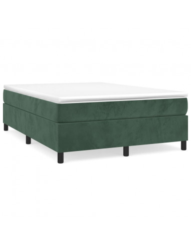 Giroletto Verde Scuro 140x190 cm in Velluto