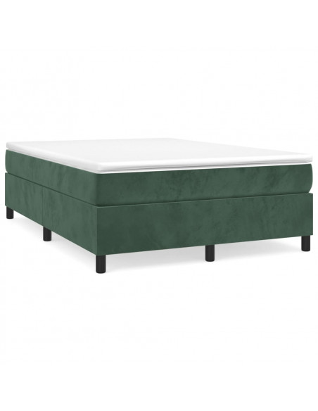 Giroletto Verde Scuro 140x190 cm in Velluto
