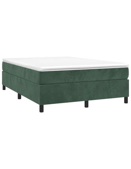 Giroletto Verde Scuro 140x190 cm in Velluto