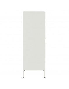 Credenza Bianca 36x39x113 cm in Acciaio 2