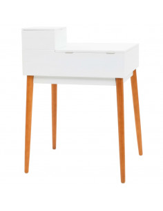 Toletta con Specchio in MDF 60x50x86 cm 2