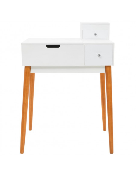Toletta con Specchio in MDF 60x50x86 cm