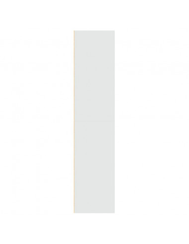 Credenza Bianca 70x41x185 cm in Legno Multistrato