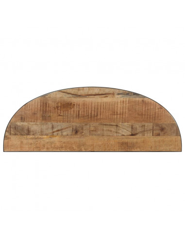 Tavolino Laterale 110x40x77 cm in Legno Massello di Mango