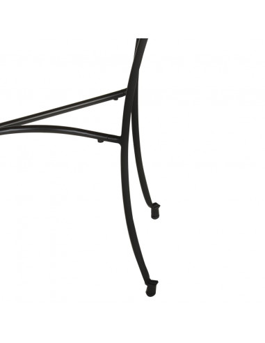 Tavolino Laterale 110x40x77 cm in Legno Massello di Mango