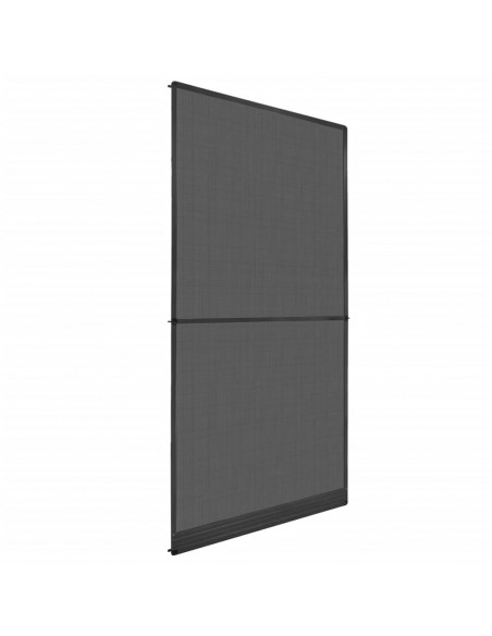 Zanzariera con Cardini per Porte Antracite 120x240 cm