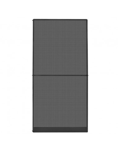 Zanzariera con Cardini per Porte Antracite 120x240 cm