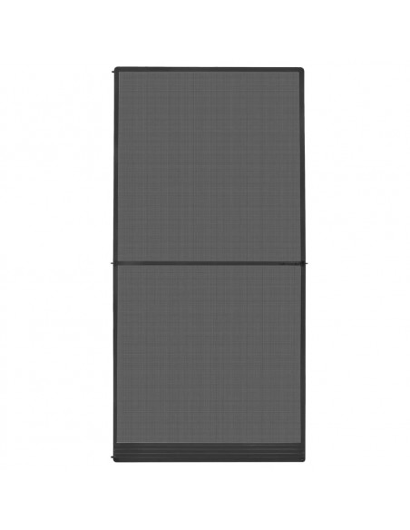 Zanzariera con Cardini per Porte Antracite 120x240 cm