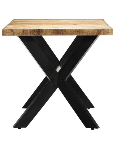 Tavolo da Pranzo 160x80x75 cm in Legno Massello di Mango